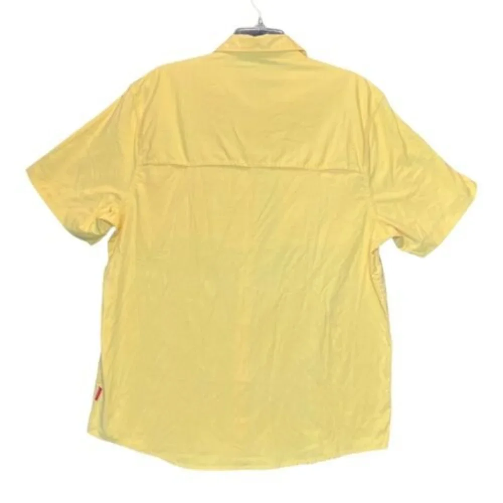 Coleman Short Sleeve Adventure Stretch Outdoor Shirt Sunlight Sz Large - Picture 2 of 8